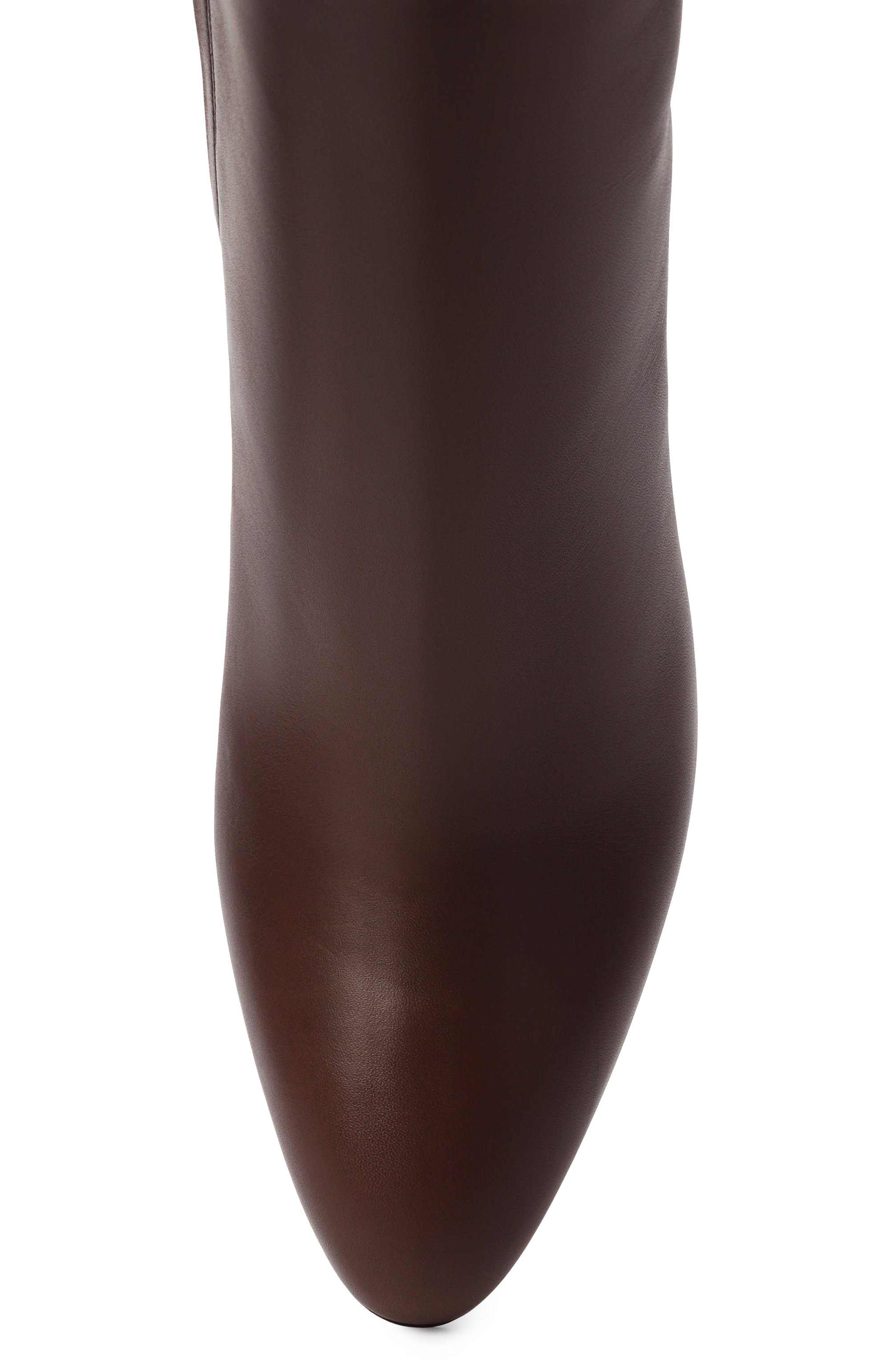 Кожаные ботильоны lavinia 100 PARIS TEXAS темно-коричневого цвета по цене 99500 руб., арт. PX1591/XVT01, фото 6 Кожаные ботильоны lavinia 100 PARIS TEXAS, арт. PX1591/XVT01, фото 6