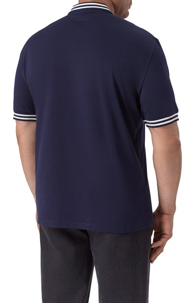 Хлопковое поло BRUNELLO CUCINELLI, арт. M0B133940T, фото 4