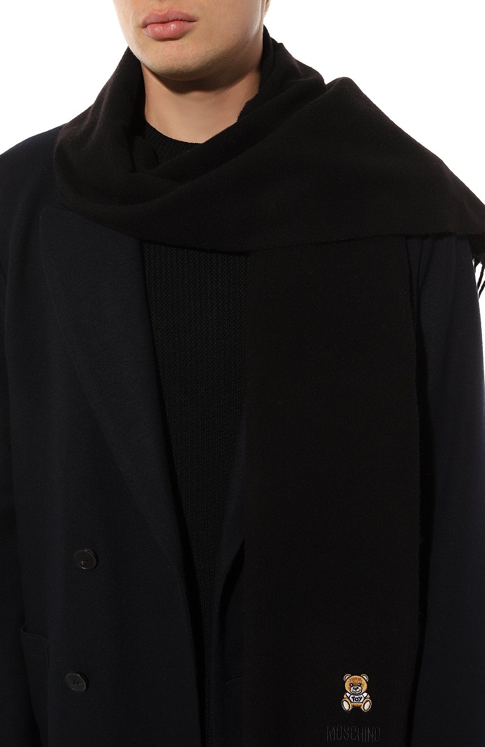 Шерстяной шарф MOSCHINO, арт. 50124/M5293, фото 3