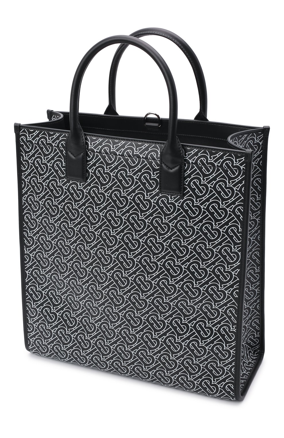 Кожаная сумка-тоут BURBERRY, арт. 8049435, фото 5