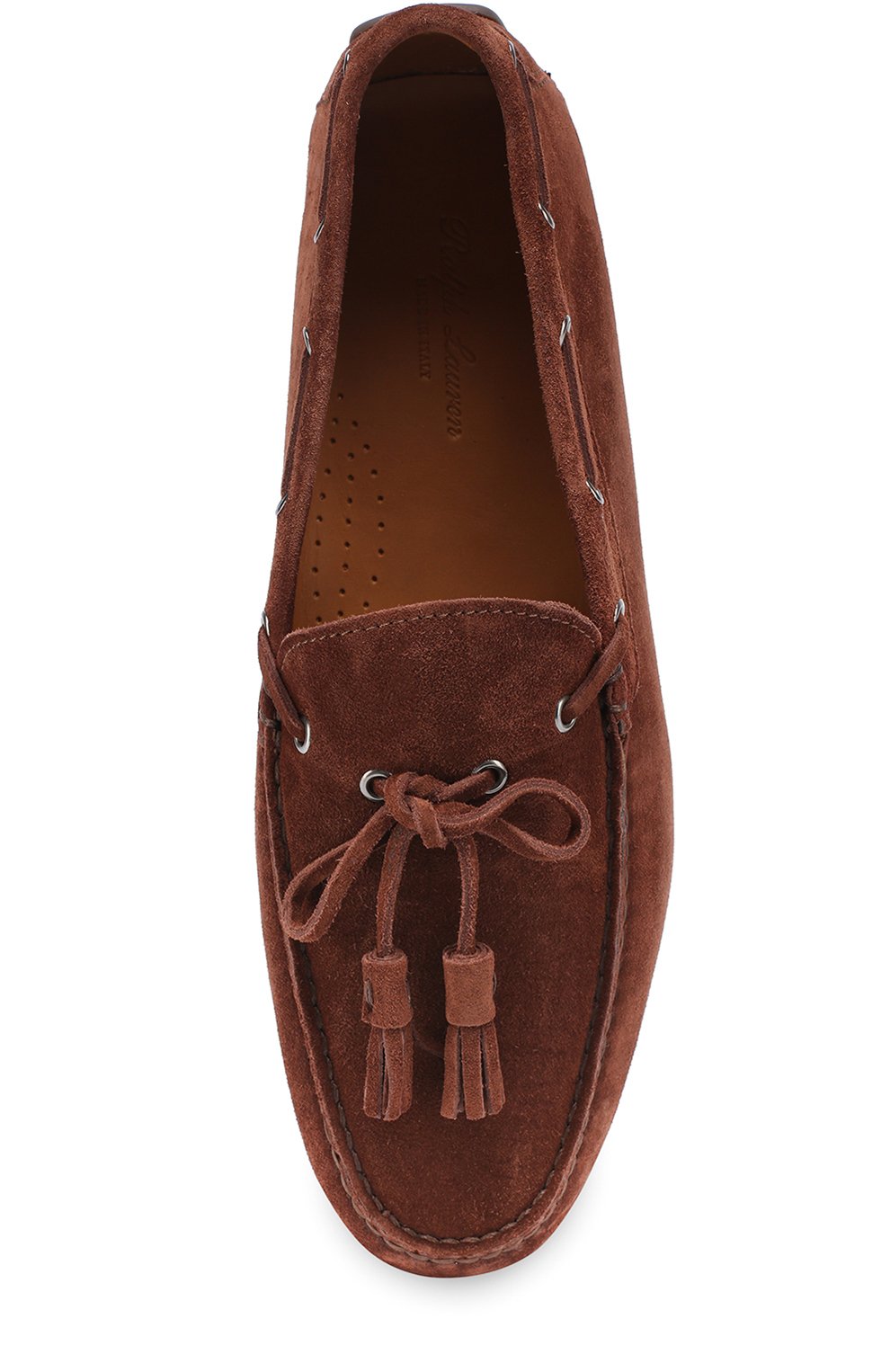 Замшевые мокасины с кисточками RALPH LAUREN, арт. 752/XZ8N7/XY8N7, фото 4