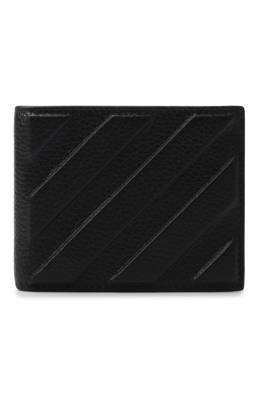 Кожаное портмоне Off-White 0MNC078C99LEA001 Чёрный 0MNC078C99LEA001