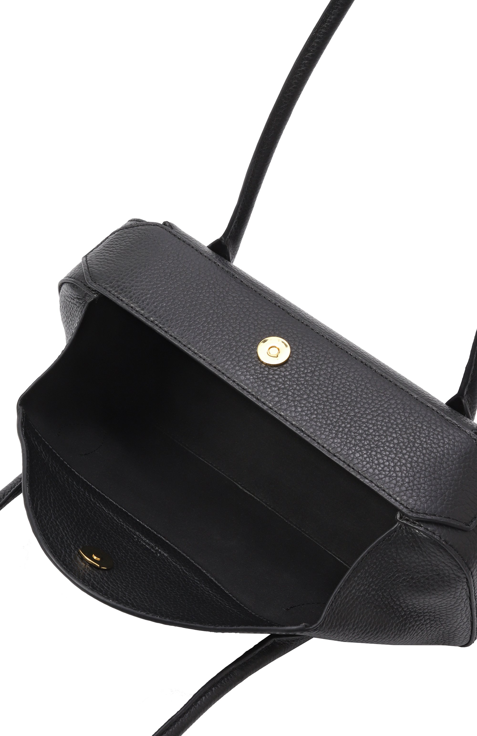 Сумка oyster YUZEFI черного цвета по цене 69950 руб., арт. YUZC0-HB-0YSB-L034, фото 5 Сумка oyster YUZEFI, арт. YUZC0-HB-0YSB-L034, фото 5