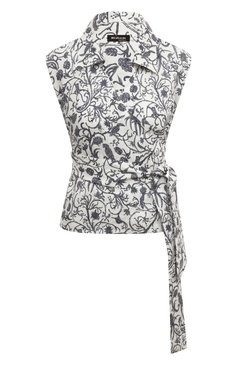 Льняной топ KITON, арт. D53466H08902, фото 1