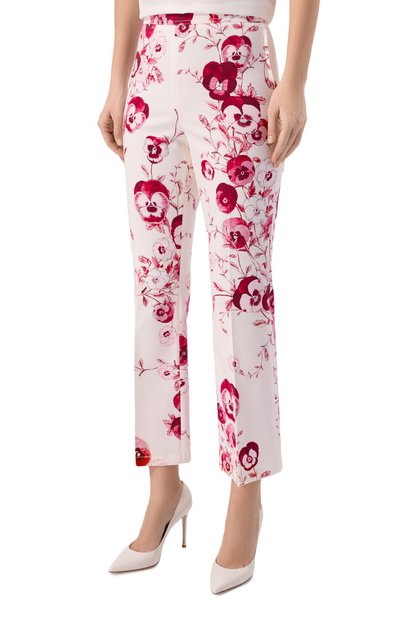 Хлопковые брюки GIAMBATTISTA VALLI, арт. 26SSPVCA3107/34PRI, фото 3