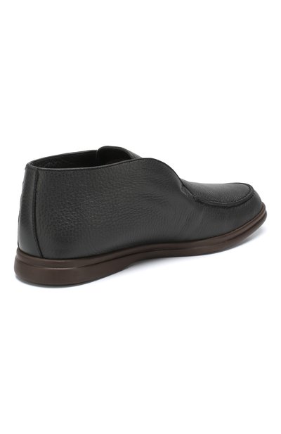 Кожаные ботинки open walk  с внутренней меховой отделкой LORO PIANA, арт. FAI5538, фото 4