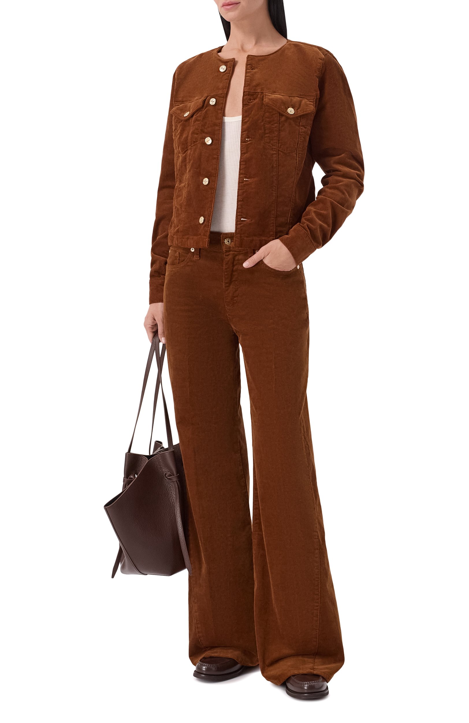 Вельветовые брюки 7 FOR ALL MANKIND, арт. 7UG20V64-3RR, фото 2