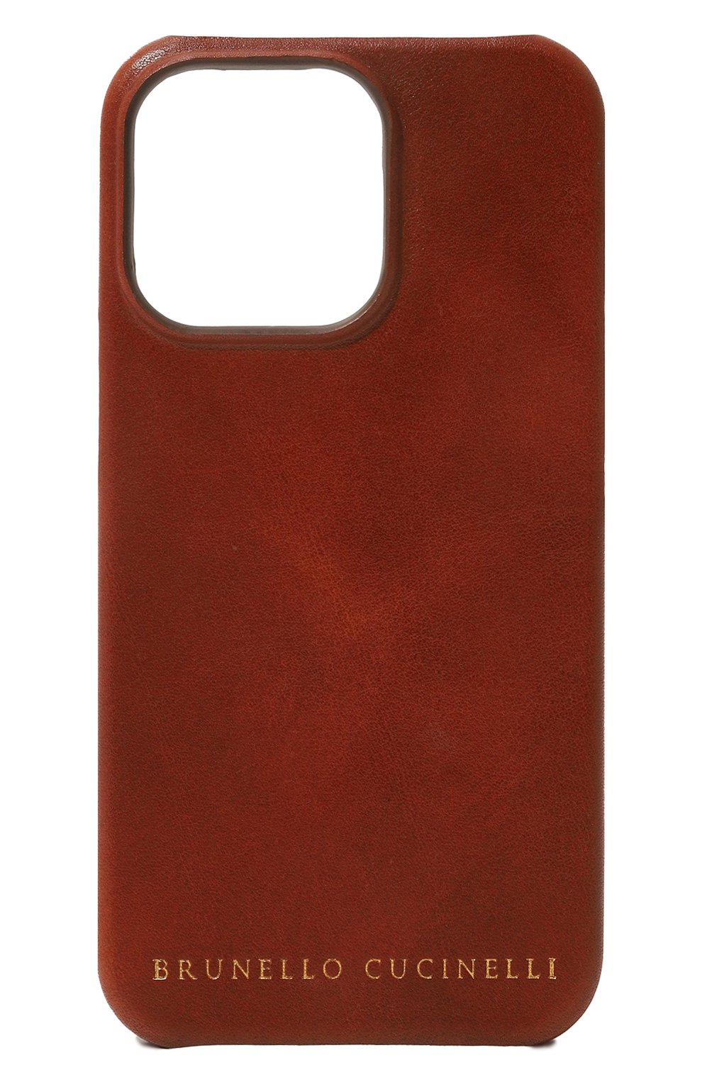 Чехол для iphone 13 pro BRUNELLO CUCINELLI коричневого цвета по цене 43800 руб., арт. MLLIB13M, фото 1 Чехол для iphone 13 pro BRUNELLO CUCINELLI, арт. MLLIB13M, фото 1