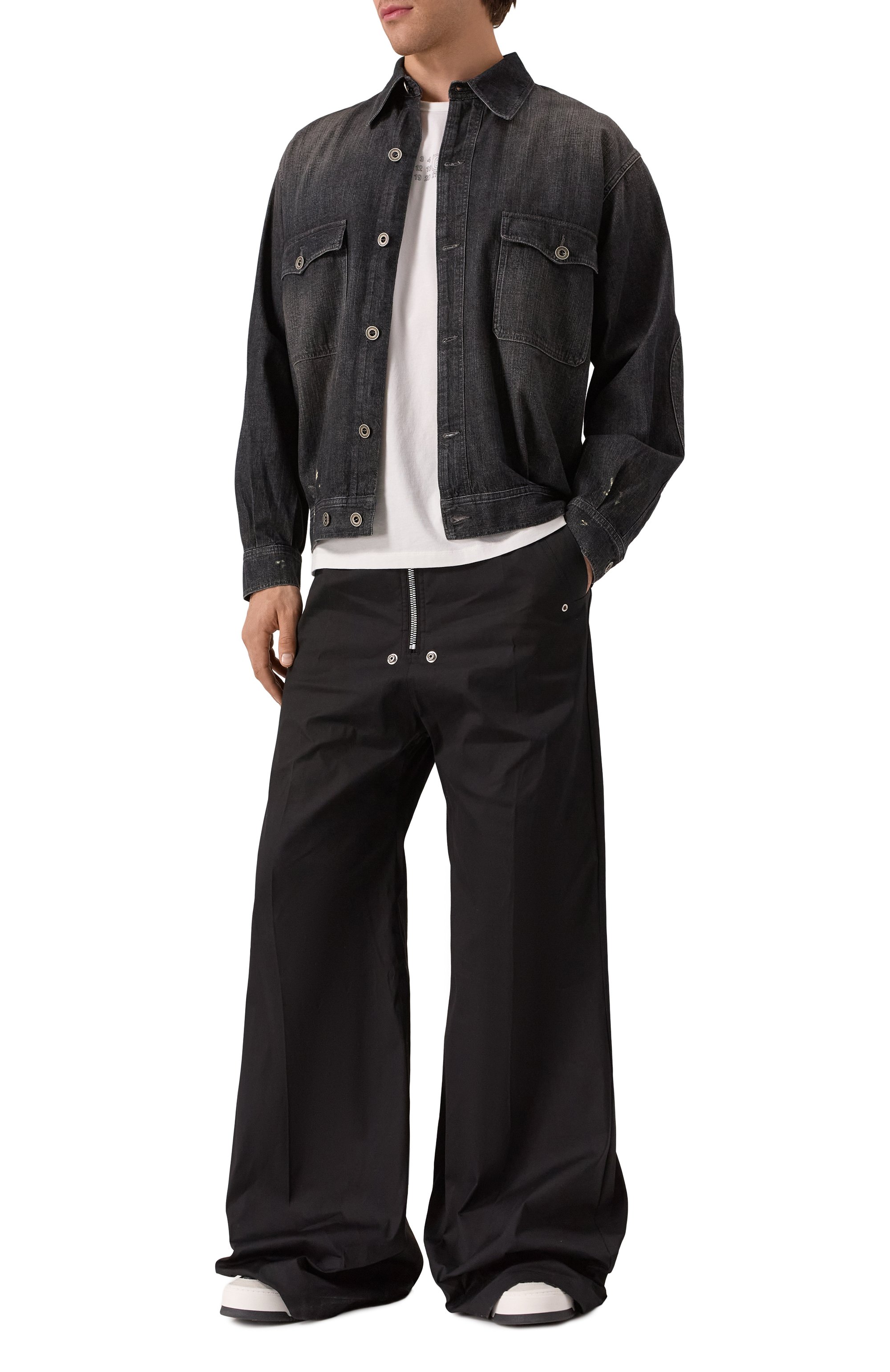 Хлопковая футболка MM6, арт. SH0GC0057/S24312, фото 2