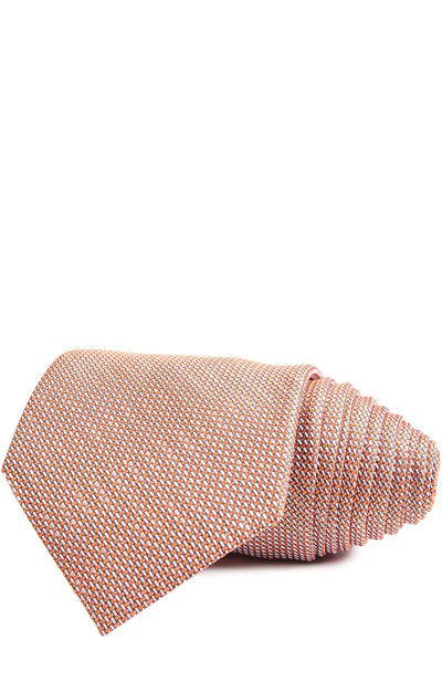 Мужской шелковый галстук с узором BRIONI, арт. 062I/P5447