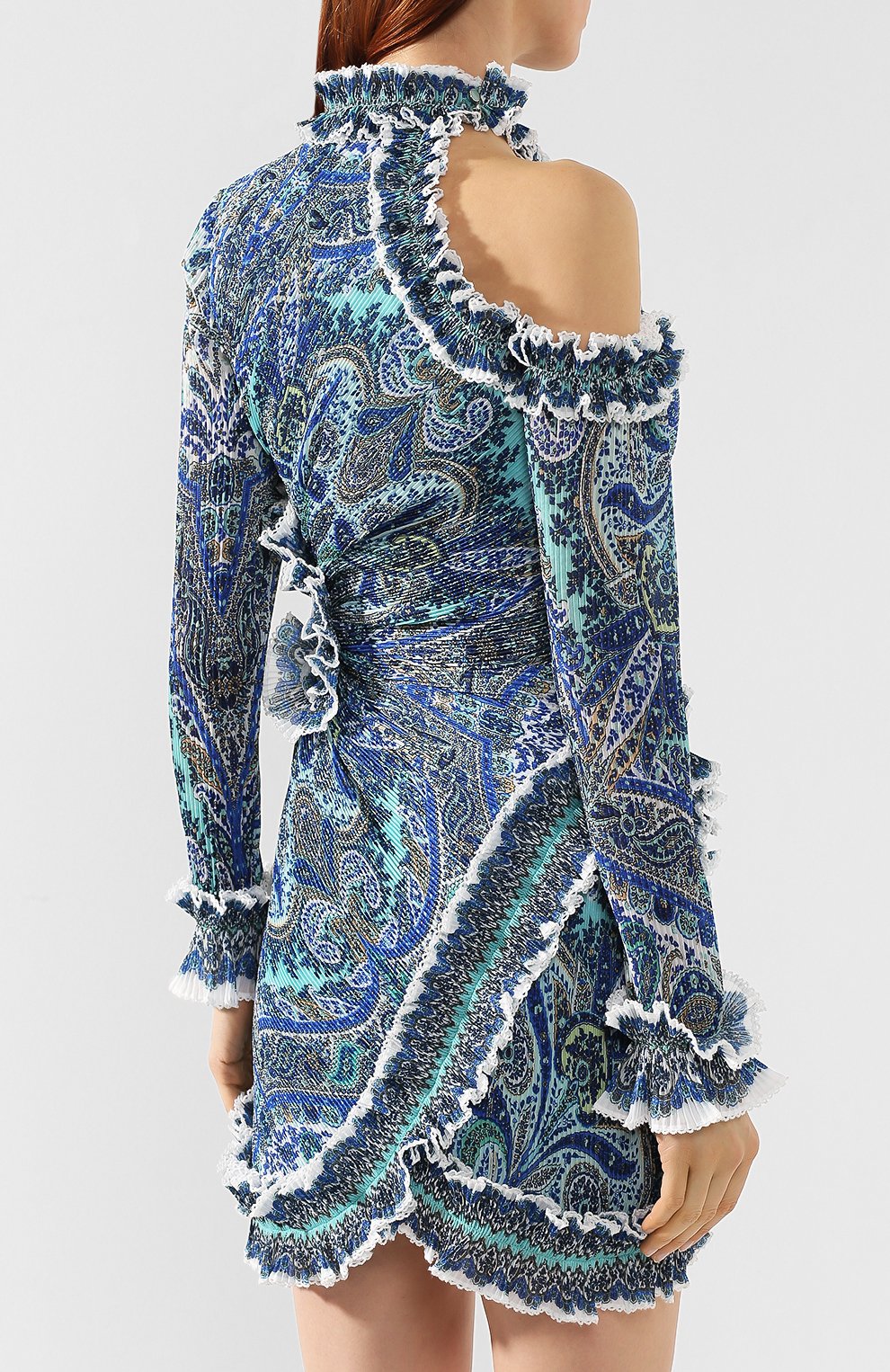 Платье с оборками ZIMMERMANN, арт. 5636DM0N, фото 4