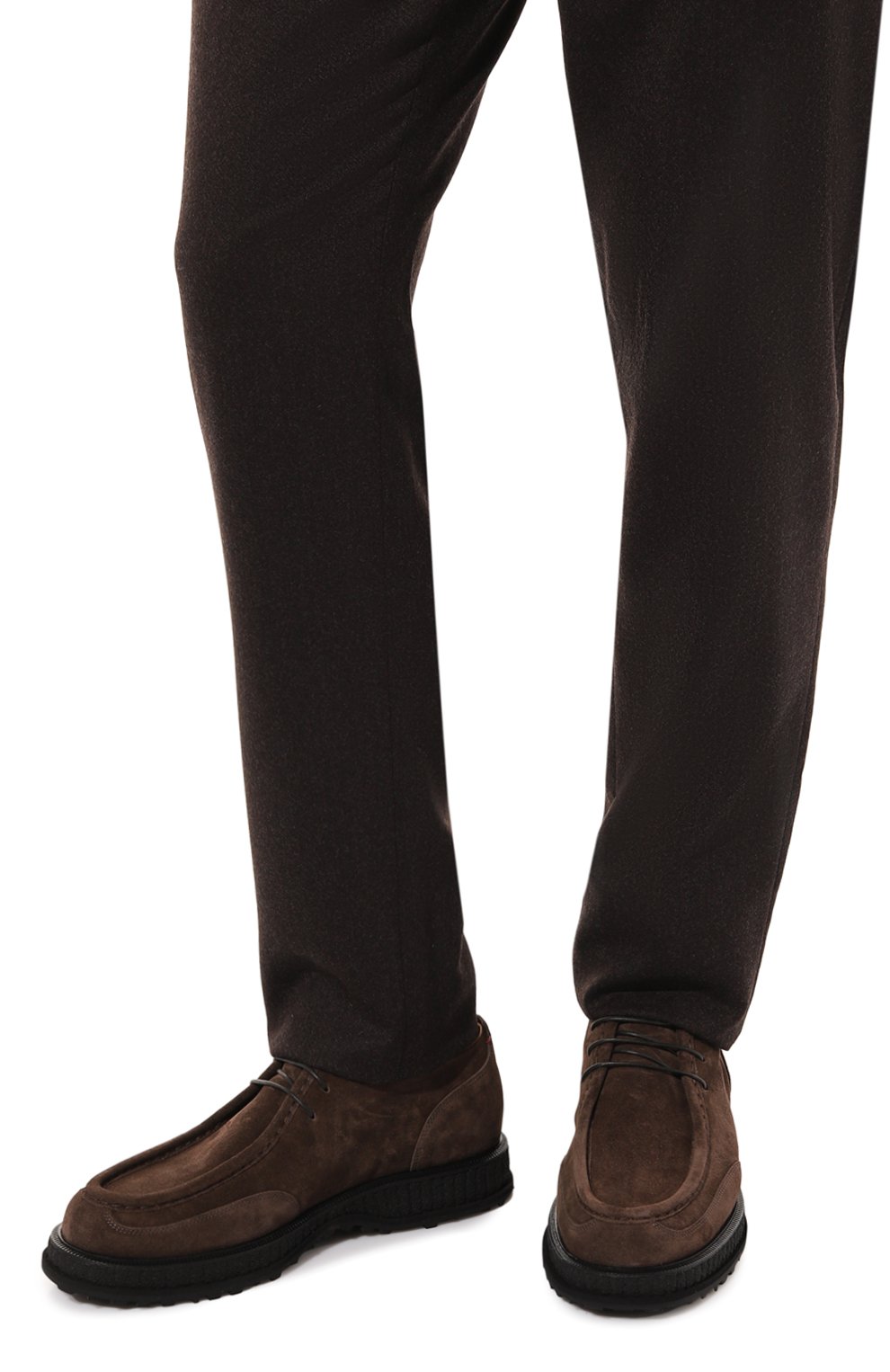 Замшевые ботинки KITON, арт. USSA210N0110803, фото 3