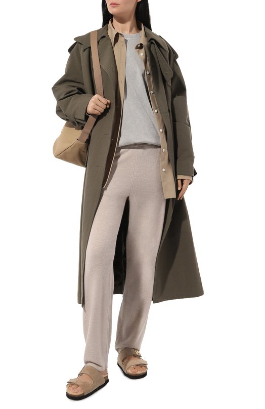 

Кашемировые джоггеры Le Kasha, Кремовый