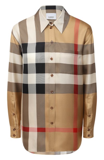 Женская шелковая рубашка BURBERRY, арт. 8034090