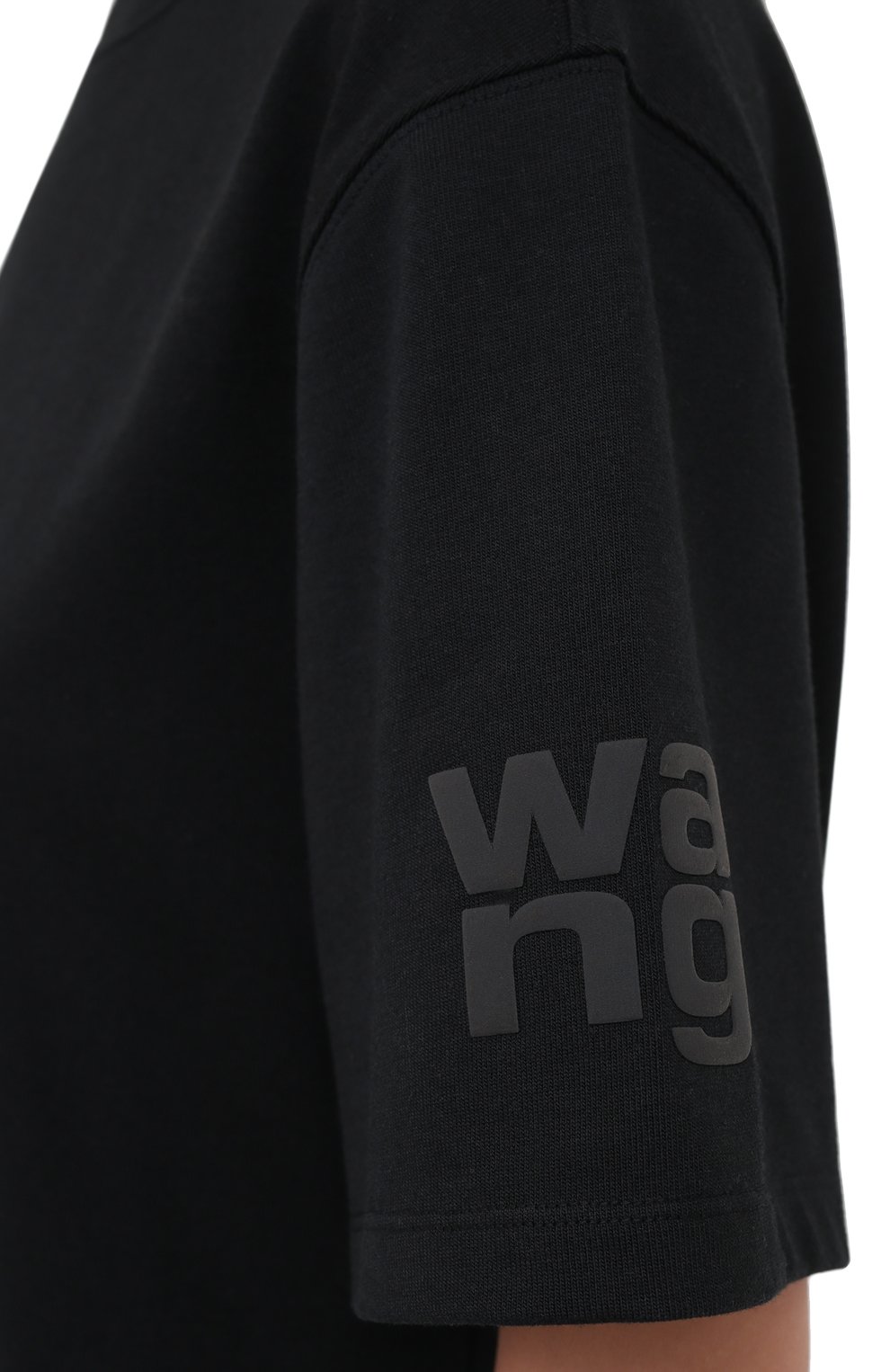 Футболка из хлопка и вискозы ALEXANDERWANG.T, арт. 4CC2201156, фото 5