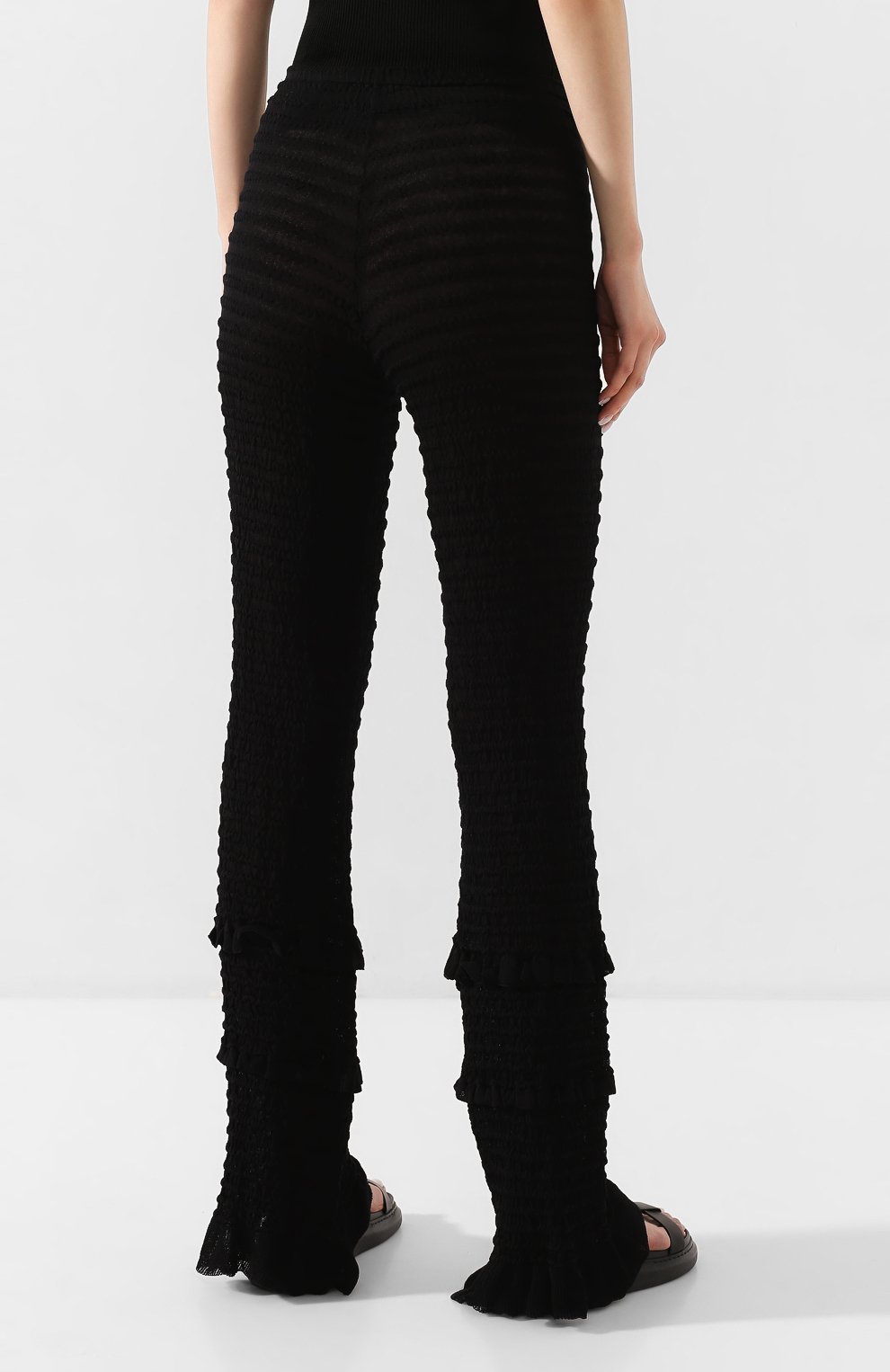 Хлопковые брюки ACNE STUDIOS, арт. AK0232/W, фото 4