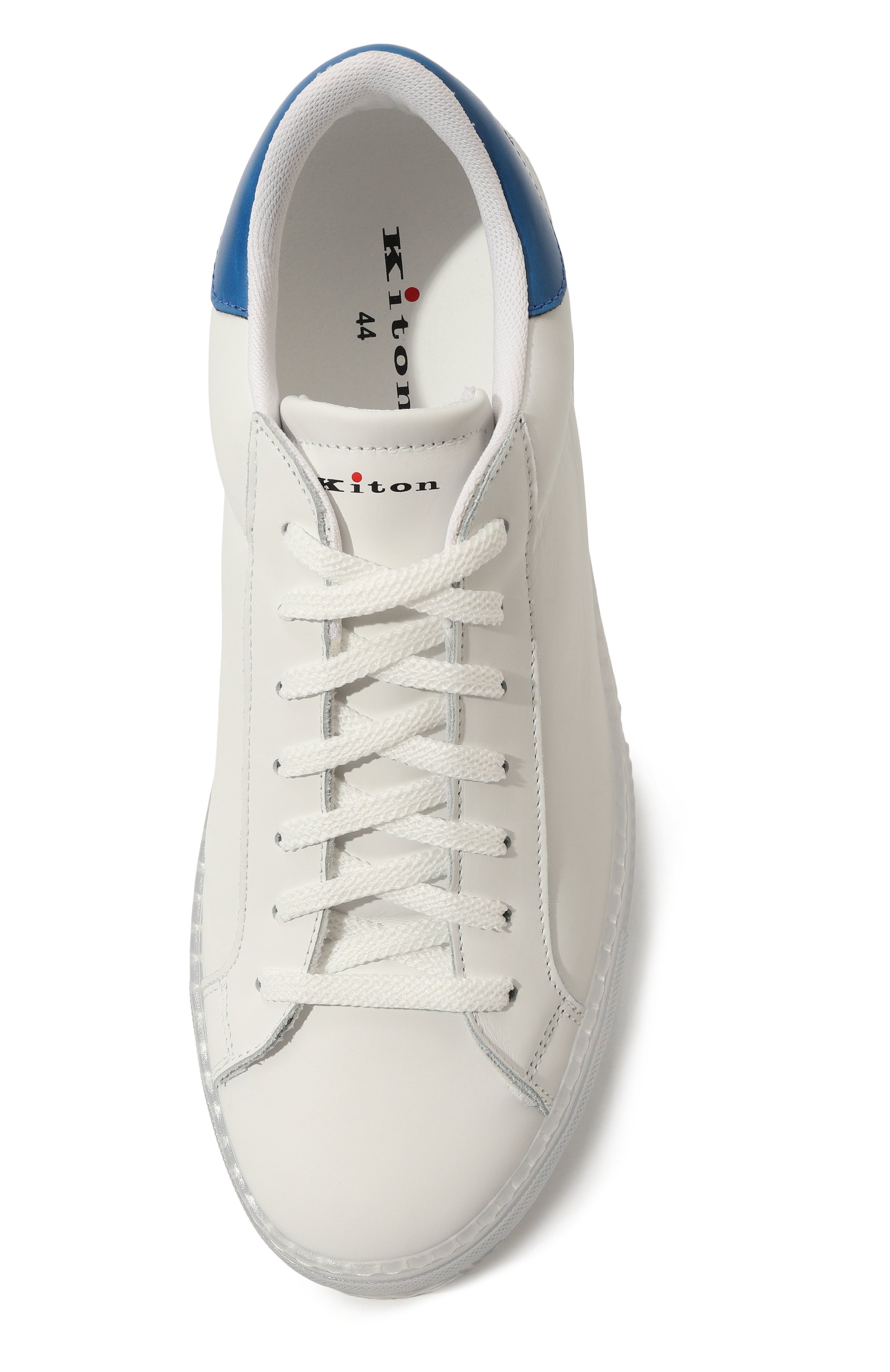 Кожаные кеды KITON, арт. USSA088N00879, фото 6