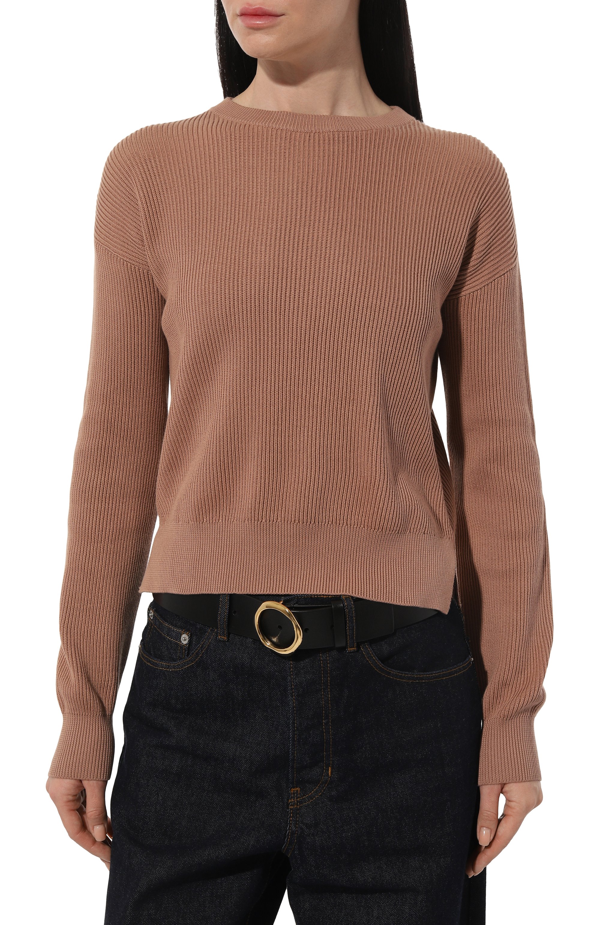 Хлопковый пуловер BRUNELLO CUCINELLI, арт. M1919B1299, фото 3