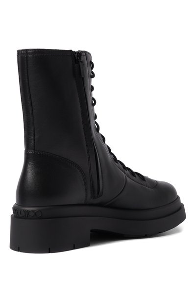 Кожаные ботинки sima flat JIMMY CHOO, арт. SIMAFLATSQM, фото 5