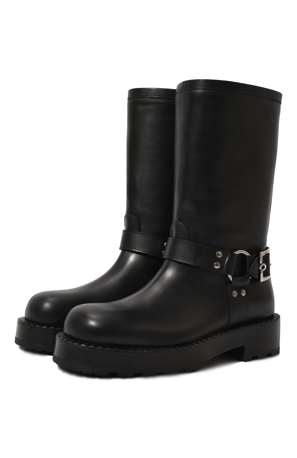 Кожаные ботинки MATTIA CAPEZZANI черного цвета по цене 75850 руб., арт. W314/VITELL0, фото 1 Кожаные ботинки MATTIA CAPEZZANI, арт. W314/VITELL0, фото 1