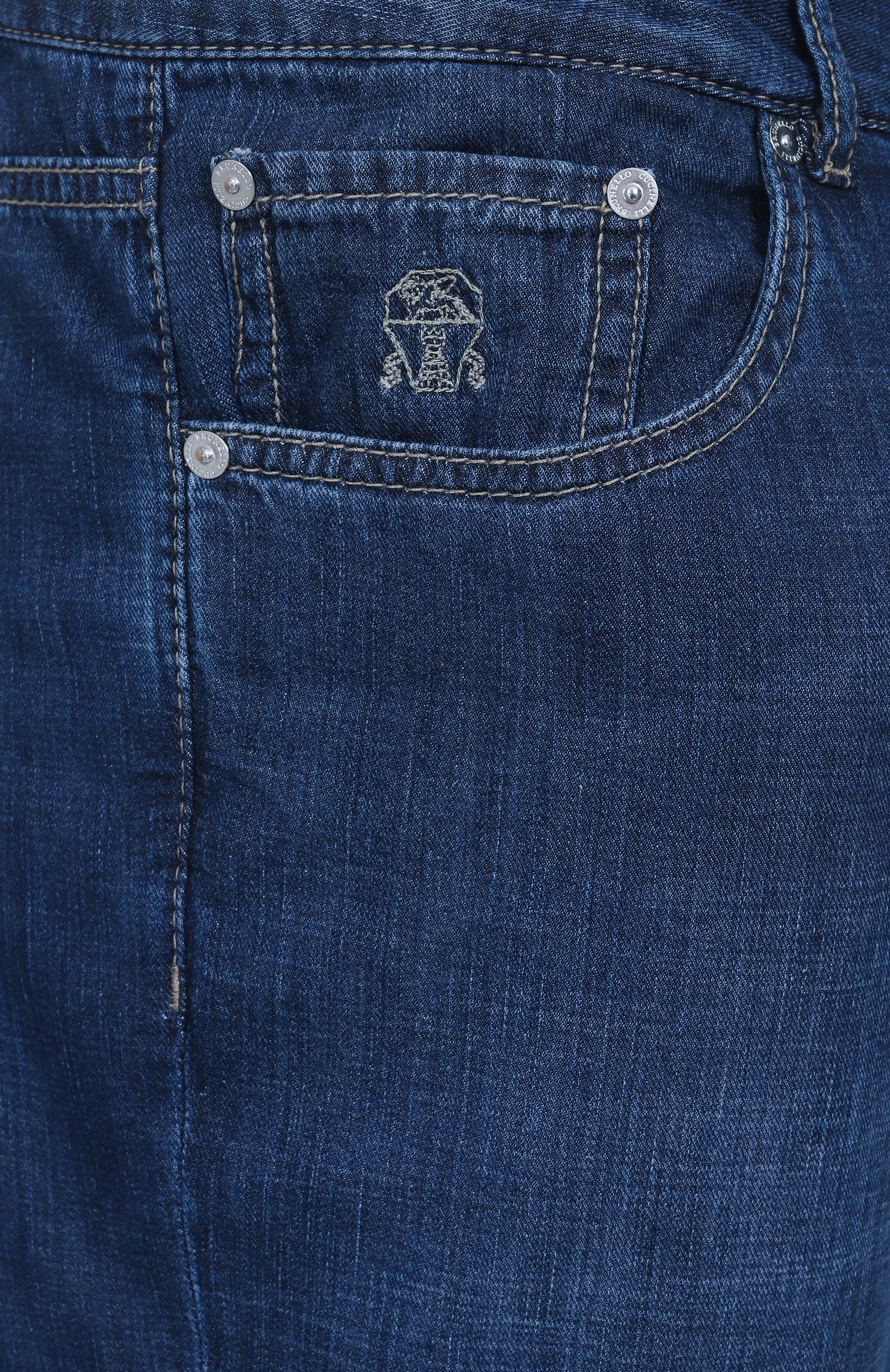 Джинсы traditional fit BRUNELLO CUCINELLI, арт. ME645B3210, фото 6