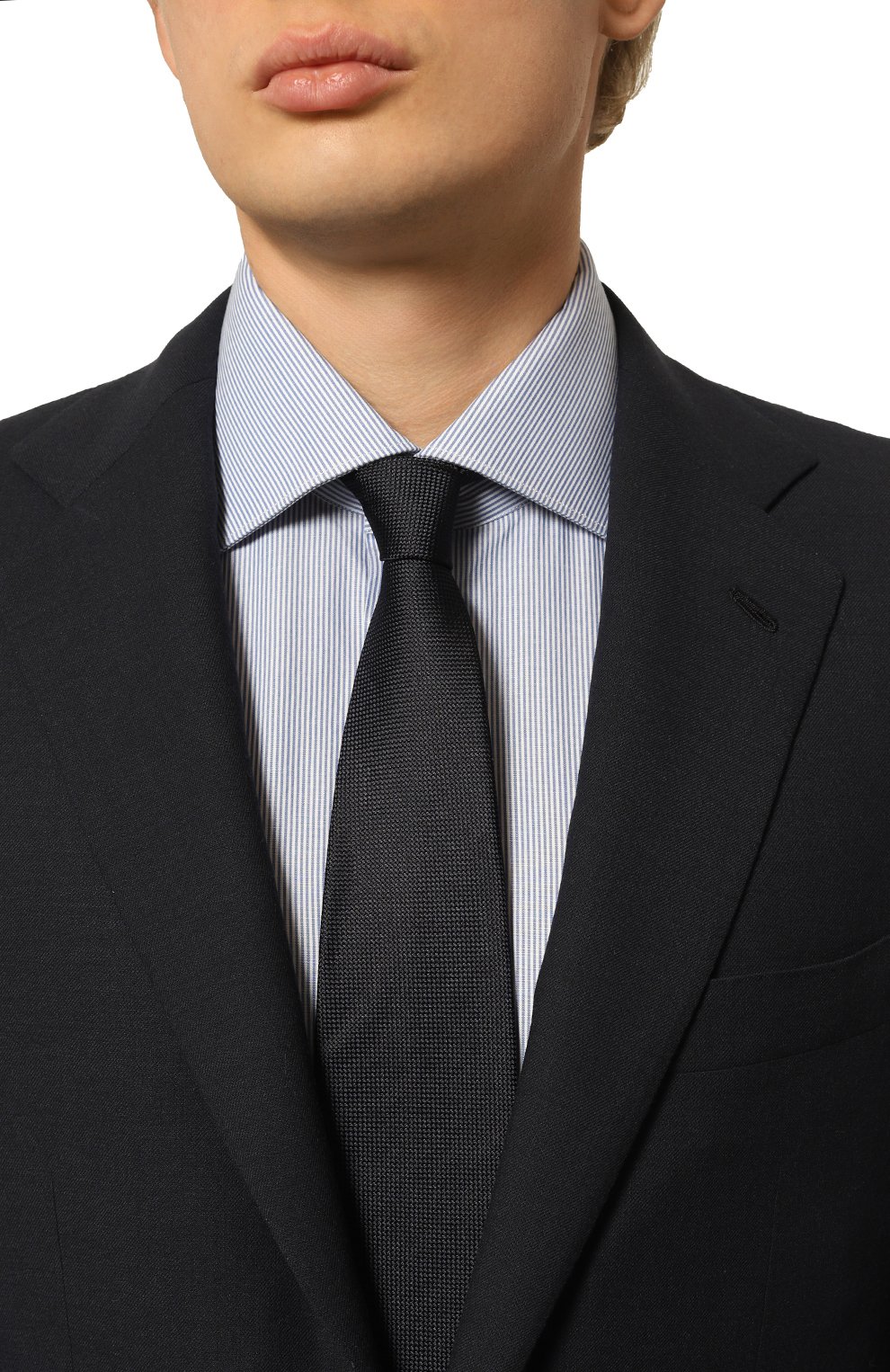 Шелковый галстук ZEGNA, арт. 1P8/Z8D00TA8, фото 2