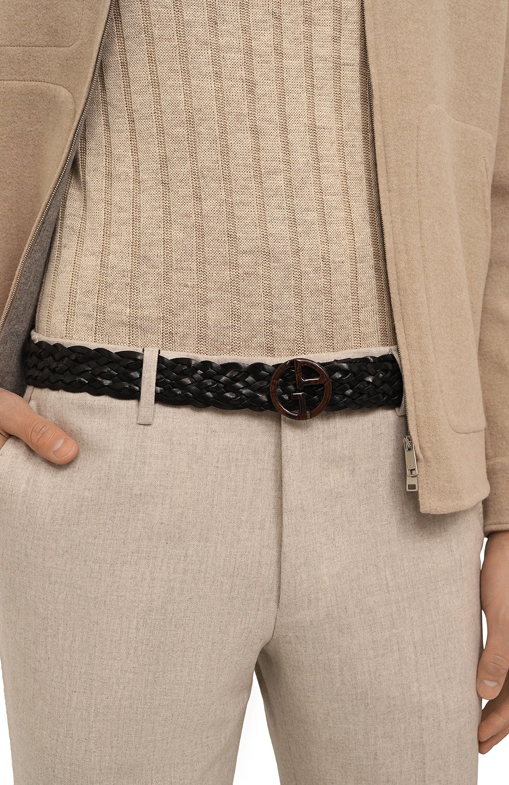 Кожаный ремень GIORGIO ARMANI, арт. Y2S502/YS26J, фото 2