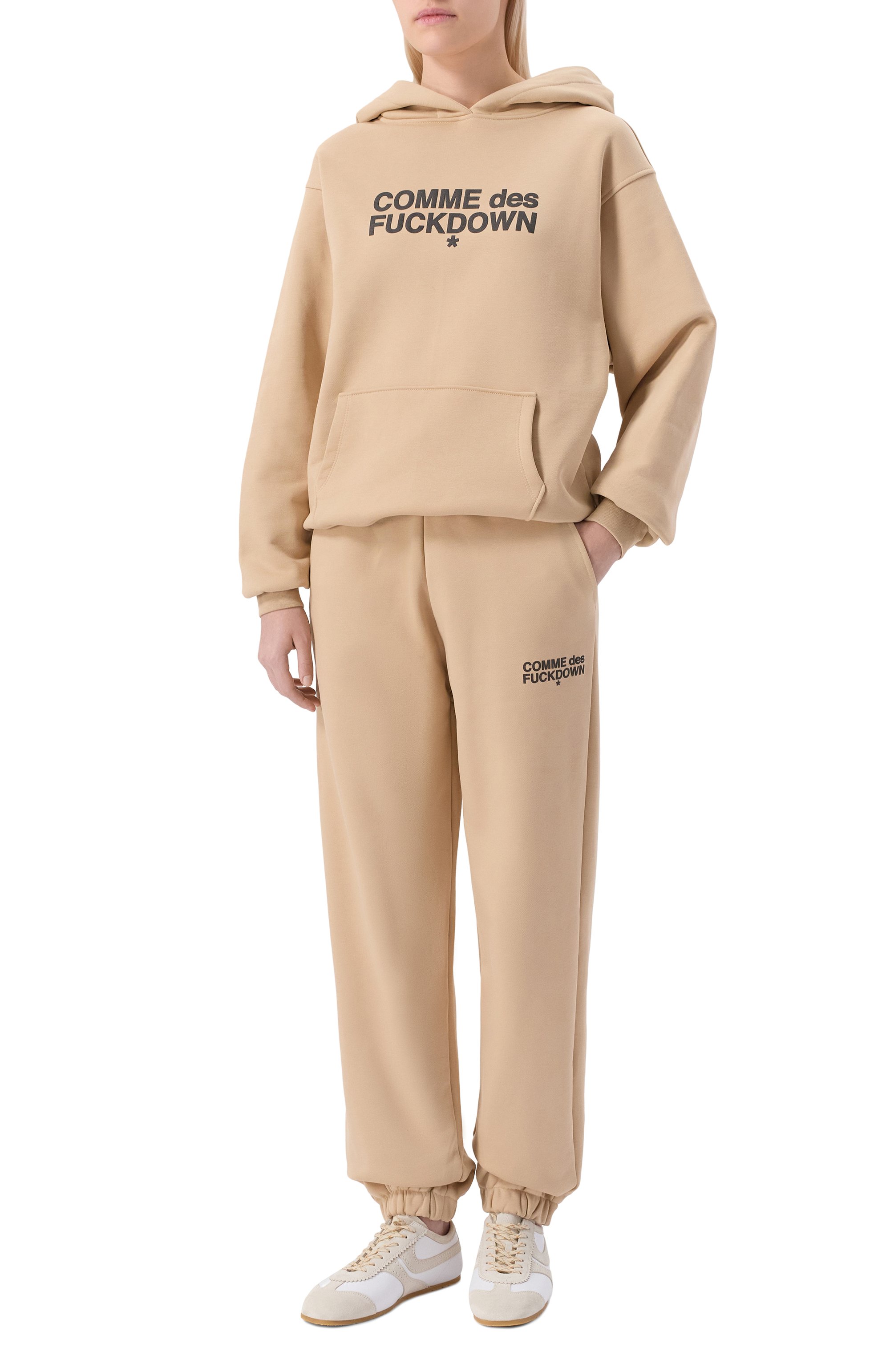 Хлопковые джоггеры COMME DES FUCKDOWN, арт. CFABW01357, фото 2