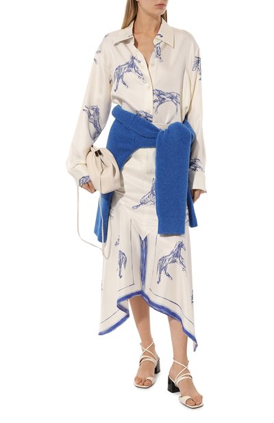 Шелковая юбка ROHE, арт. 408-32-040, фото 2