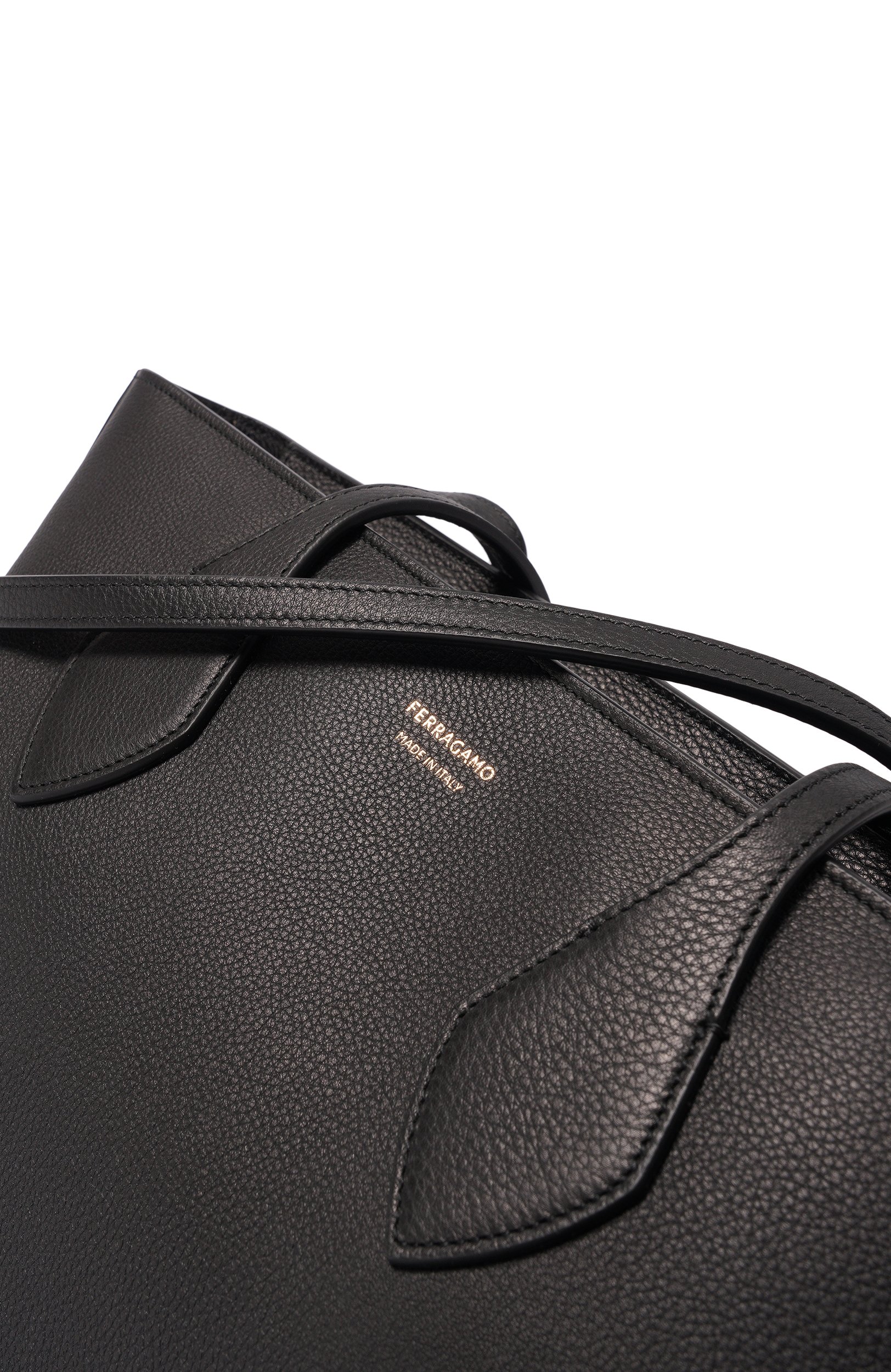 Сумка FERRAGAMO черного цвета по цене 199500 руб., арт. 219861/779343, фото 6 Сумка FERRAGAMO, арт. 219861/779343, фото 6