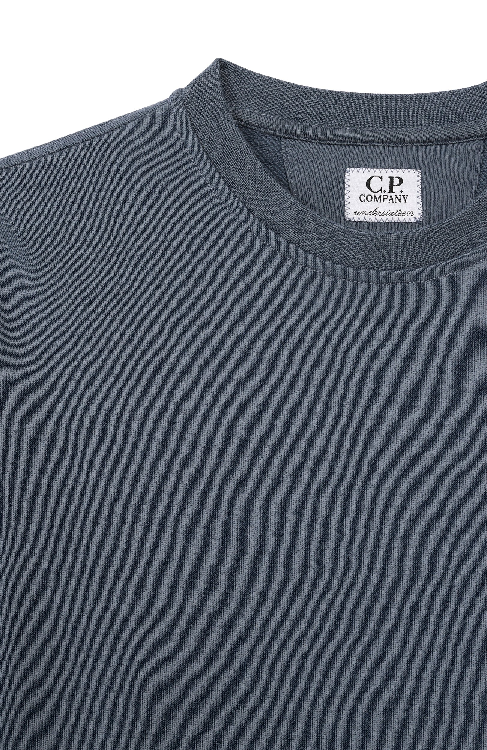 Хлопковый свитшот C.P. COMPANY, арт. C0F00X/LCA76_001, фото 3