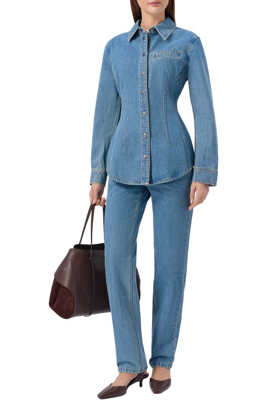 Джинсовая рубашка 12 STOREEZ 135479 Синий  135479 Фото 2