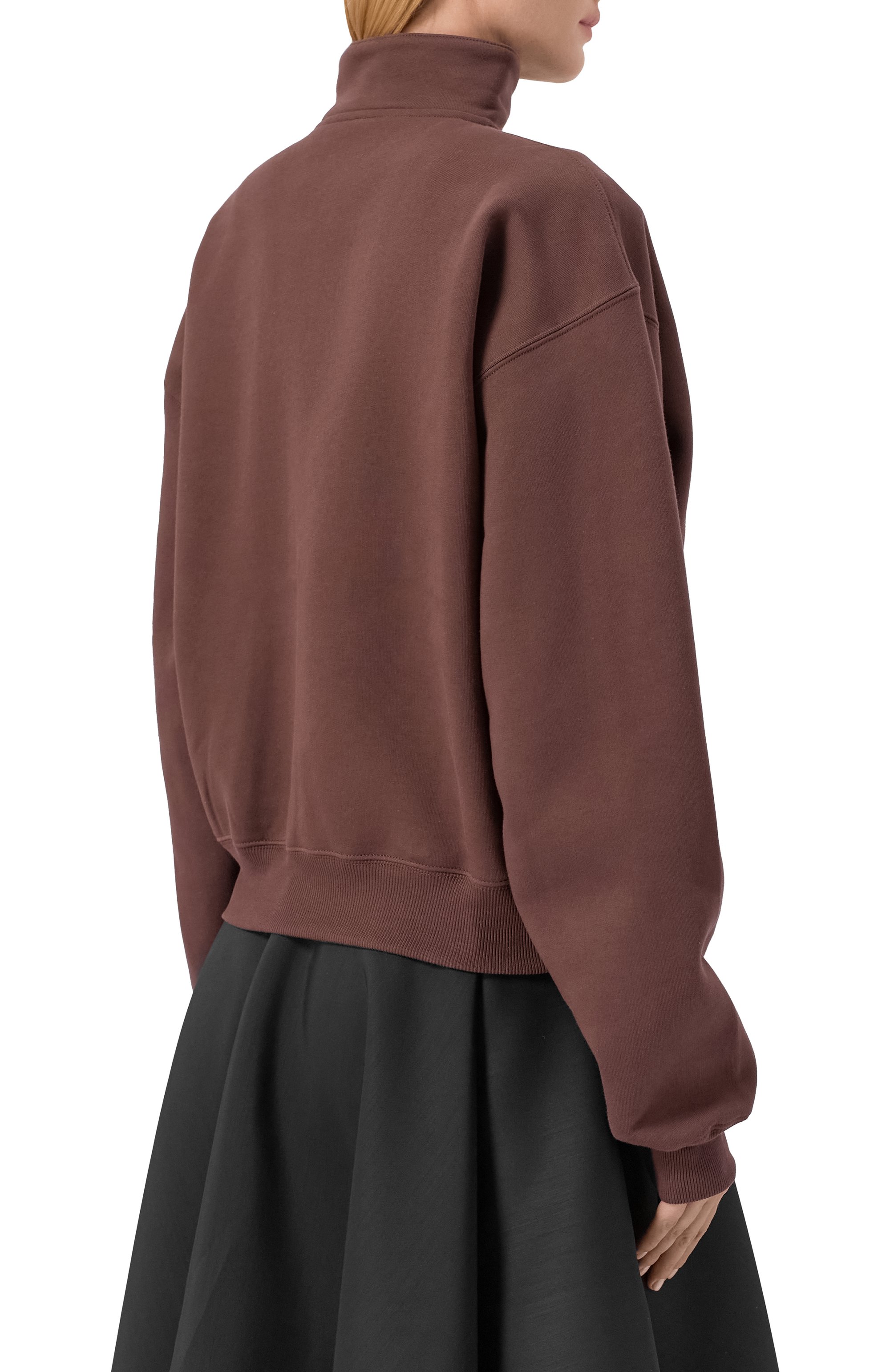 Хлопковый свитшот JACQUEMUS коричневого цвета по цене 51950 руб., арт. 25HSSW00210/AJ00174, фото 4 Хлопковый свитшот JACQUEMUS, арт. 25HSSW00210/AJ00174, фото 4