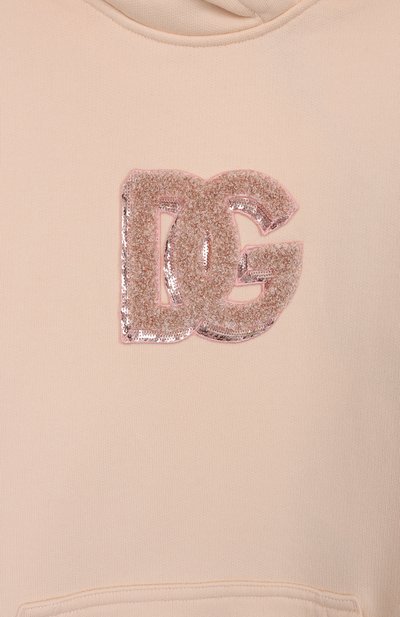 Хлопковое худи DOLCE & GABBANA, арт. L5JWCH/G7PKQ/10-12+, фото 3
