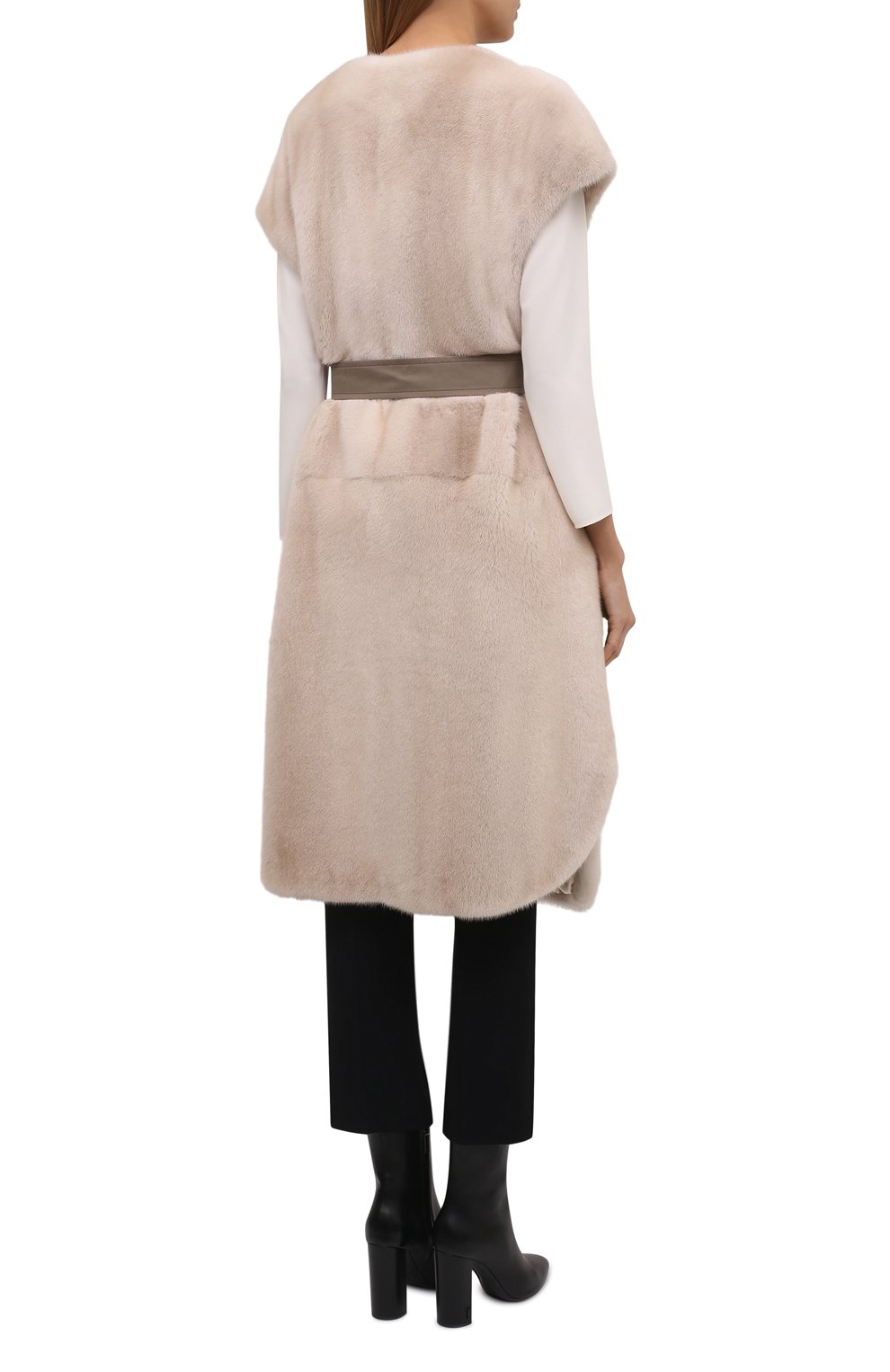 Жилет из меха норки VICTORIA KUSENKOVA, арт. 829600012583, фото 4