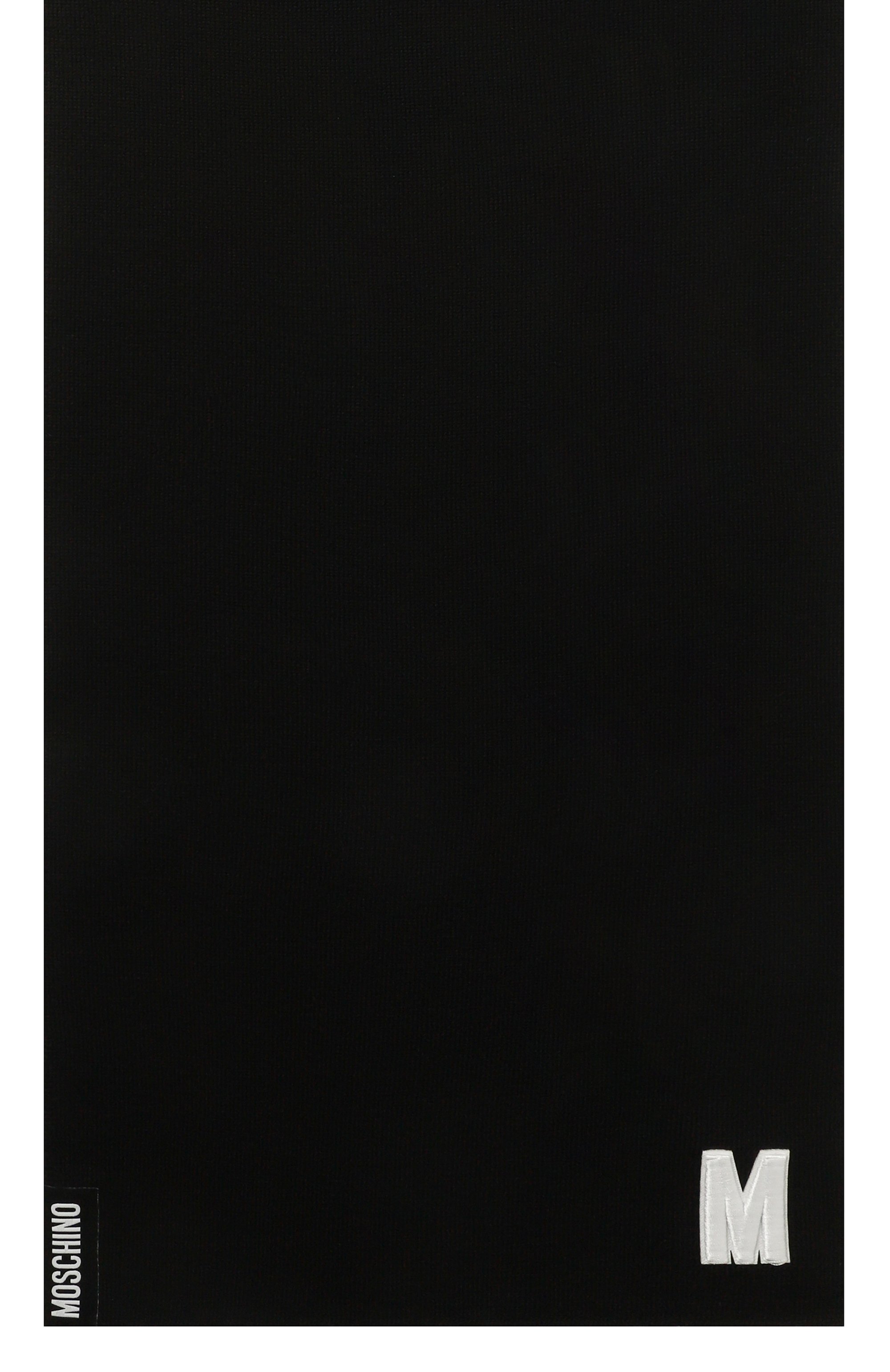 Шерстяной шарф MOSCHINO, арт. 50244/M5876, фото 4