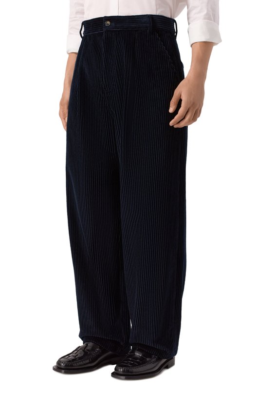 Вельветовые брюки Moschino A0344/5219 Синий  A0344/5219 Фото 3