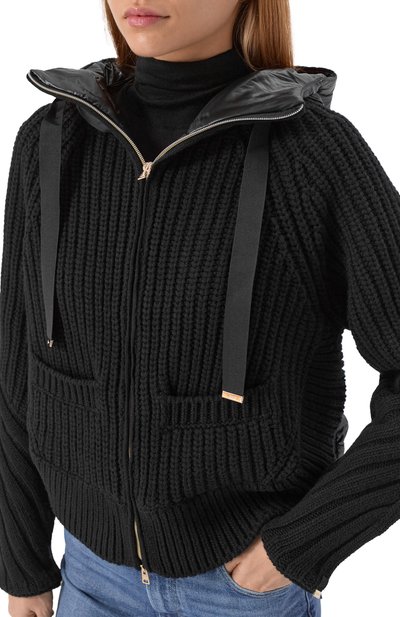 Комбинированный кардиган HERNO, арт. MP000150D/70016, фото 5