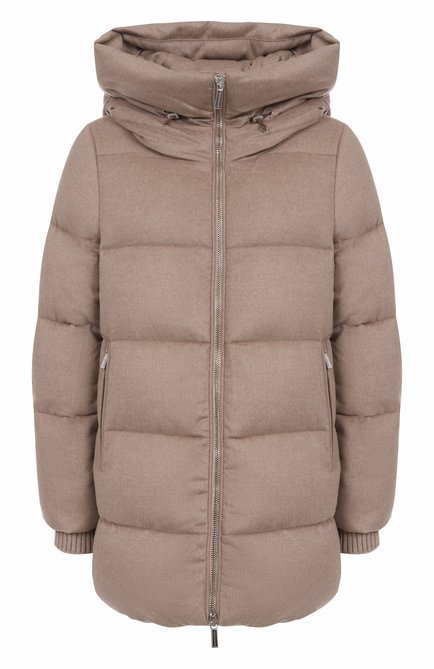 Женский пуховик из шерсти и кашемира MOORER, арт. CARINZIA/LS9