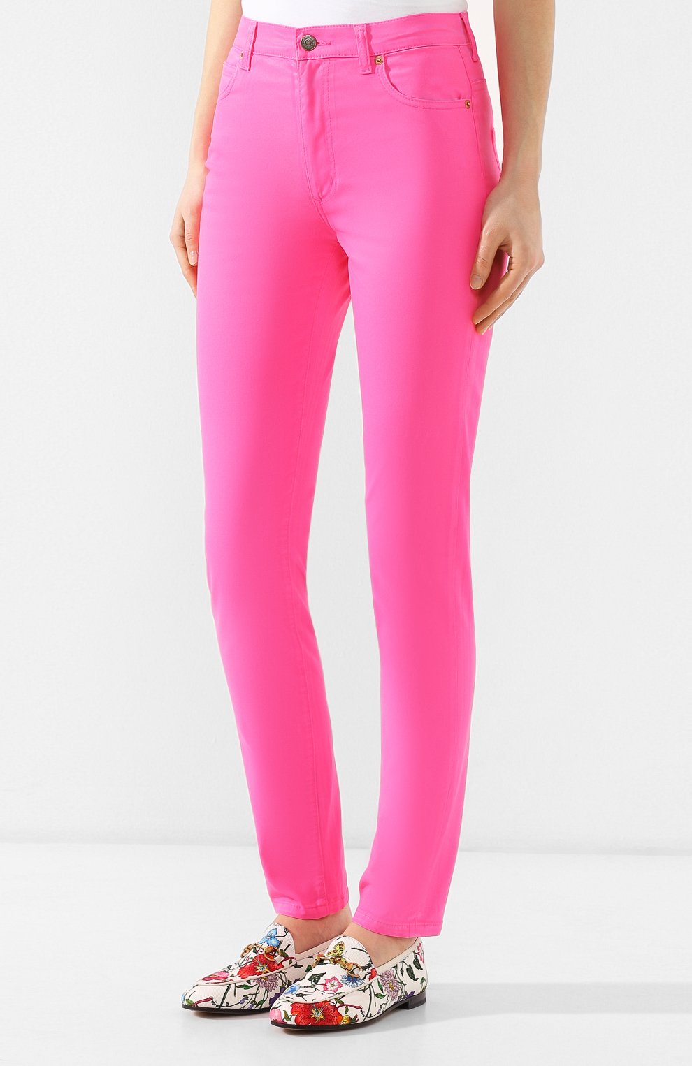 Джинсы прямого кроя GUCCI, арт. 502797/XDAHJ, фото 3