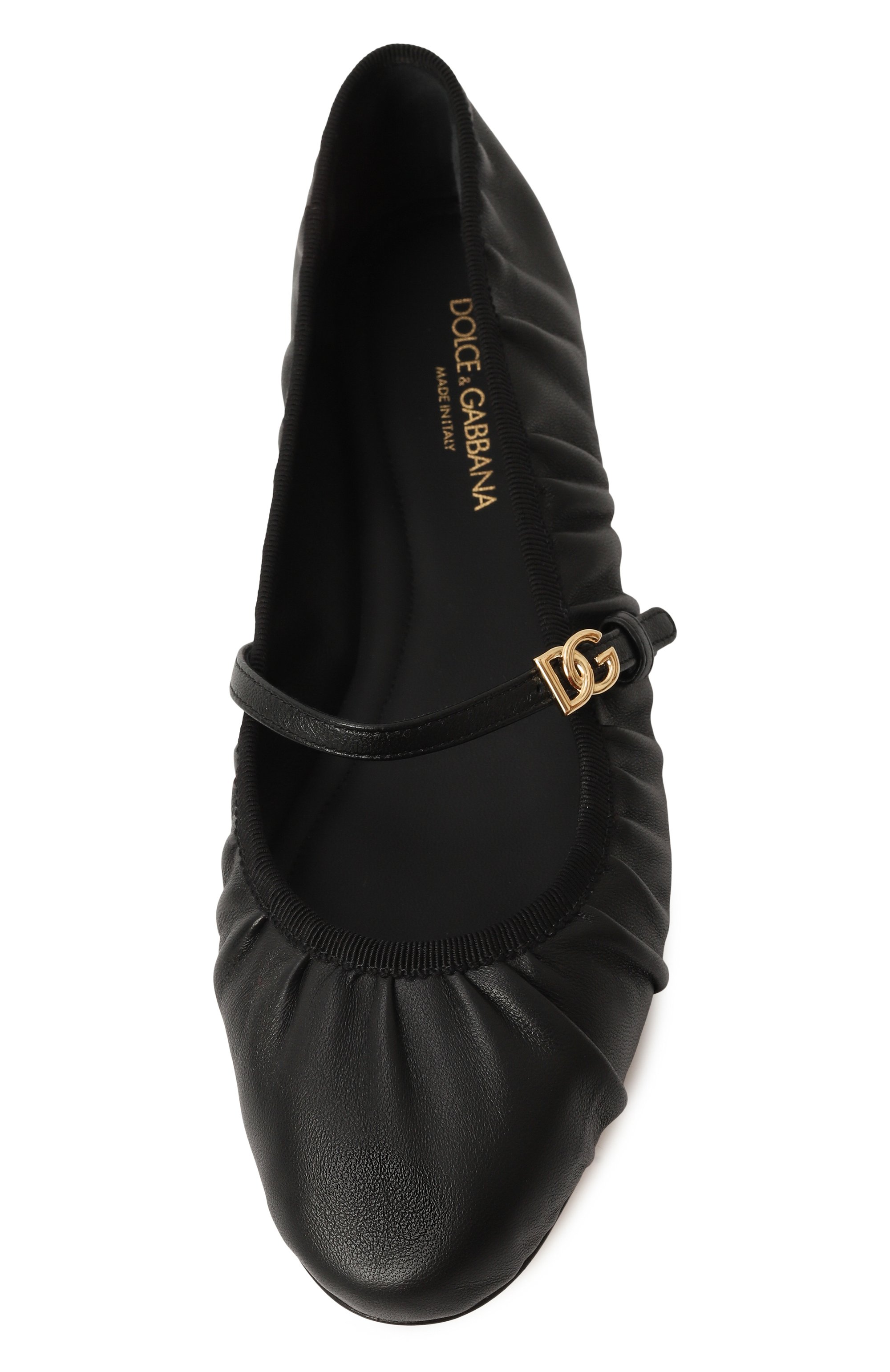 Кожаные балетки odette DOLCE & GABBANA, арт. CB0222/AV938, фото 6