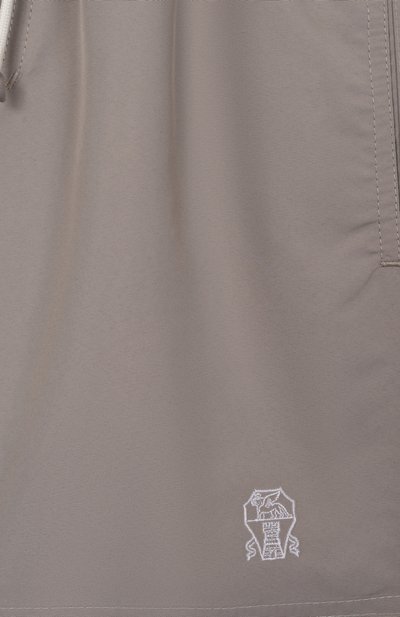 Плавки-шорты BRUNELLO CUCINELLI бежевого цвета по цене 29950 руб., арт. BW817H521C, фото 3 Плавки-шорты BRUNELLO CUCINELLI, арт. BW817H521C, фото 3