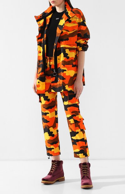 Хлопковая парка OFF-WHITE, арт. 0WEA033R19A660579900, фото 2