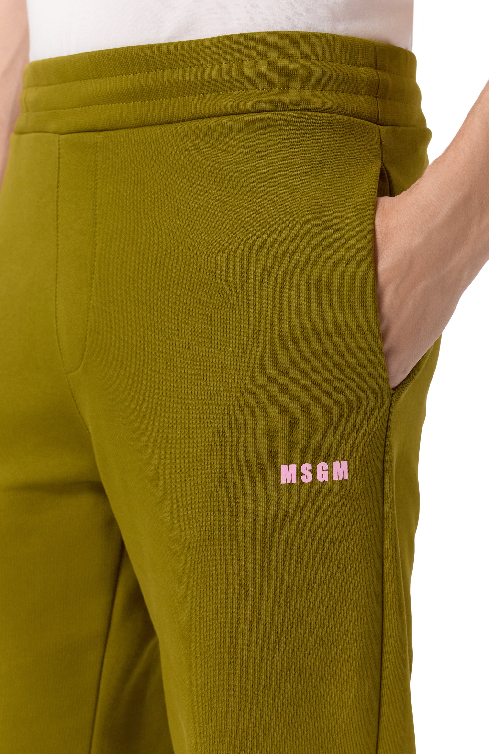 Хлопковые джоггеры MSGM, арт. 3940MP500/257799, фото 5