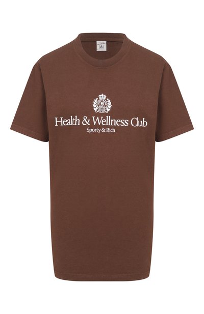 Женская хлопковая футболка SPORTY AND RICH, арт. T004365241BR03