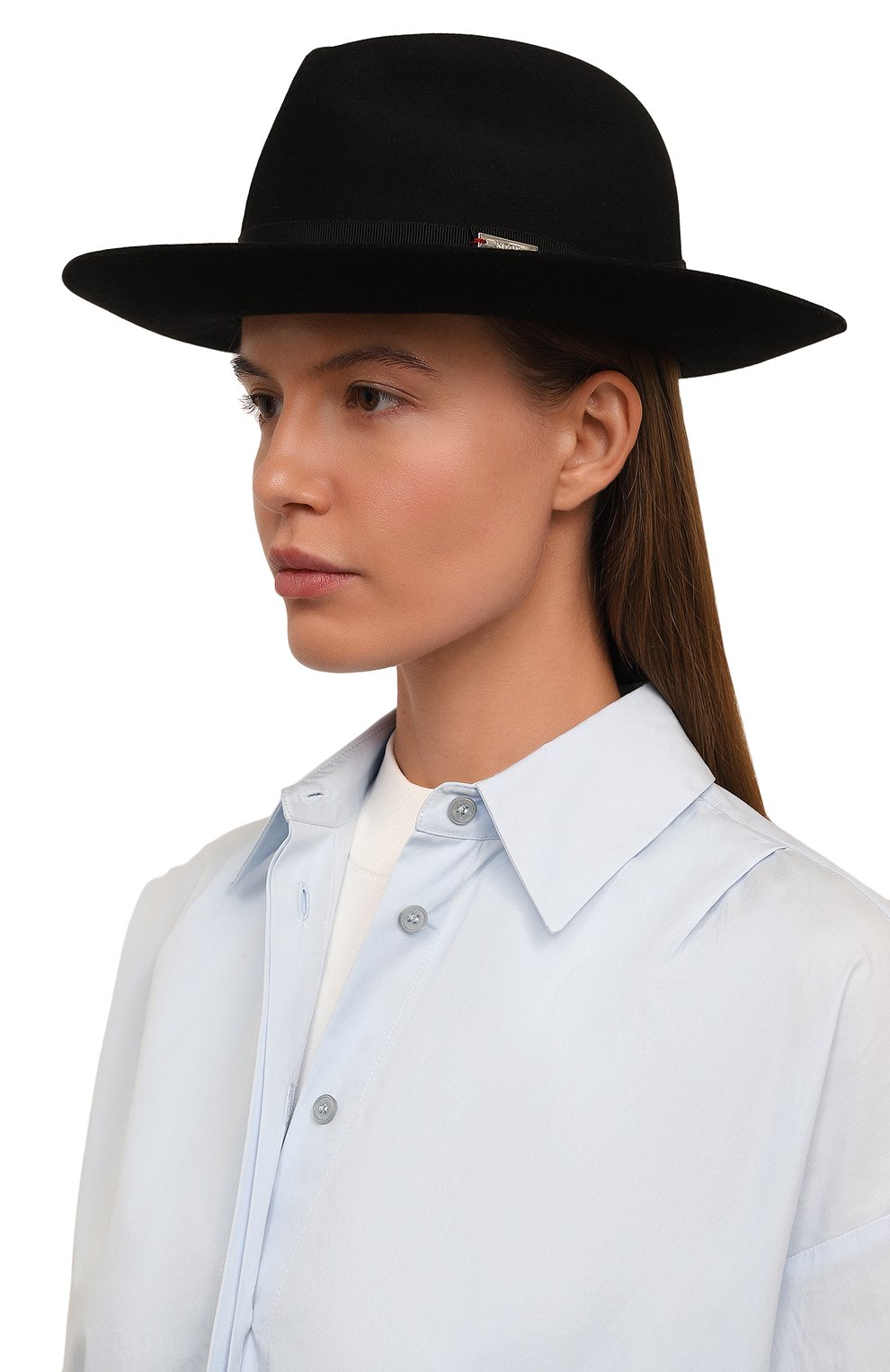 Шерстяная шляпа KITON, арт. D56748K0528F07, фото 2