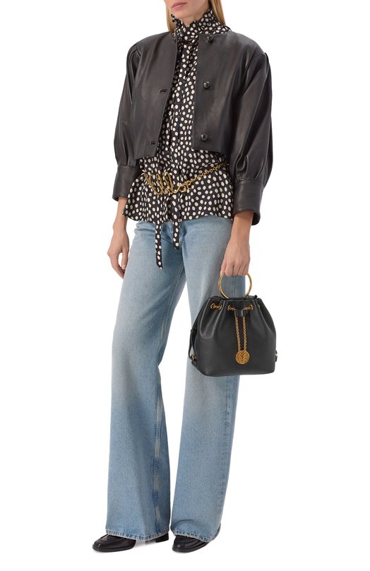 Рюкзак Bracelet Chloé CH25US774037 Чёрный  CH25US774037 Фото 7