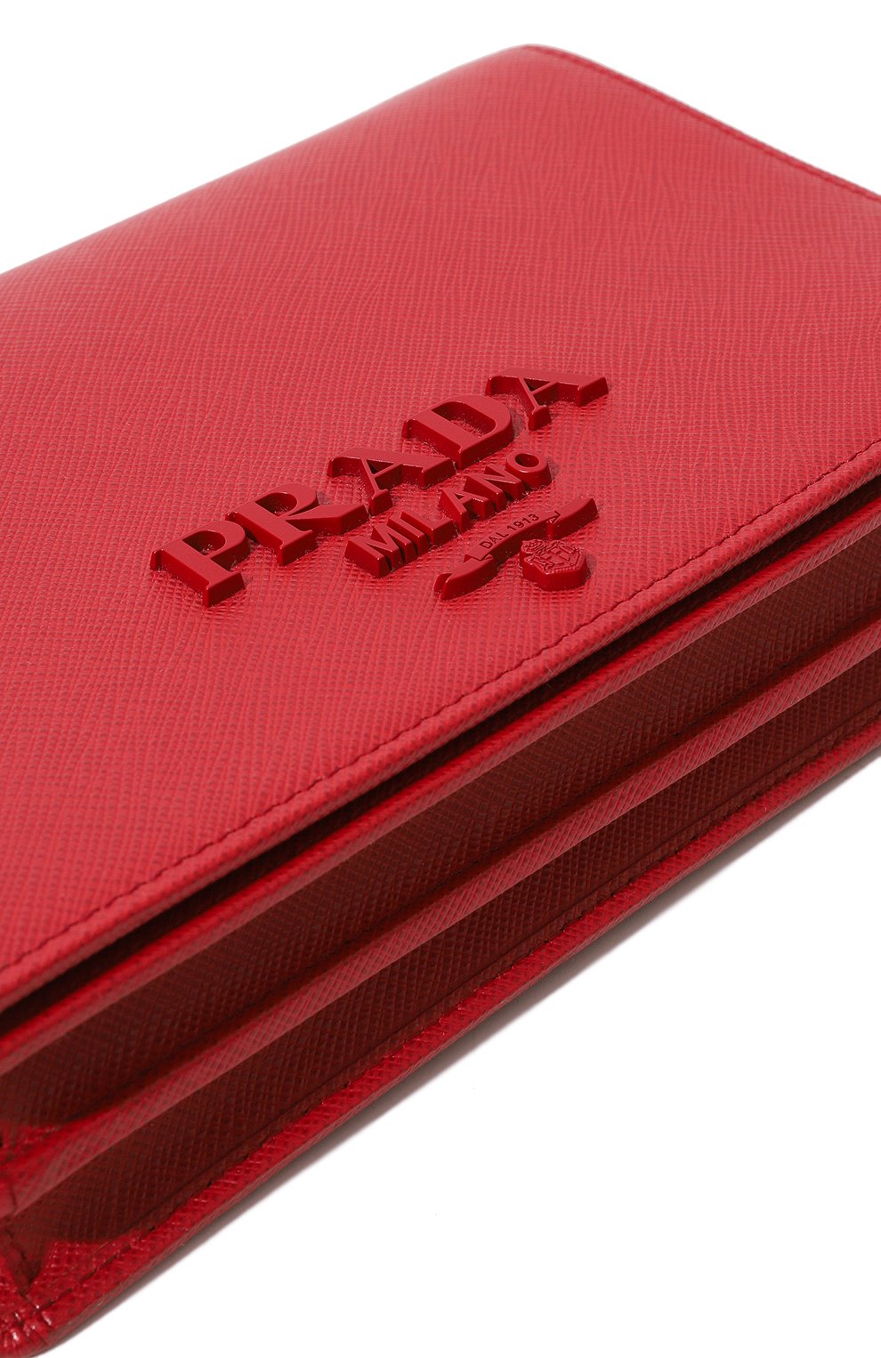 Сумка PRADA красного цвета по цене 200000 руб., арт. 1BP012-NZV-F068Z-DWO, фото 3 Сумка PRADA, арт. 1BP012-NZV-F068Z-DWO, фото 3