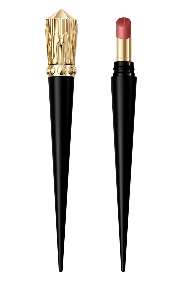 Матовая помада для губ rouge stiletto lumi matte, оттенок peach cabaret 013l (2g) CHRISTIAN LOUBOUTIN  цвета, арт. 8435415077767 | Фото 1 (Нос: Не проставлено; Региональные ограничения белый список (Axapta Mercury): Не проставлено; Финишное покрытие: Матовый)