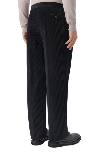 Вельветовые брюки CORNELIANI черного цвета по цене 57250 руб., арт. 284L26/2A18203, фото 4 Вельветовые брюки CORNELIANI, арт. 284L26/2A18203, фото 4